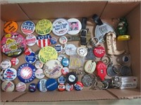 Classic Buttons & Key Chains