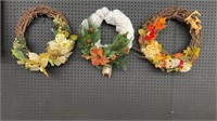 Decorative Wreaths (3)