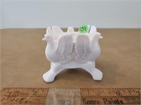 Shell Pink Footed Eagle Candle Holder