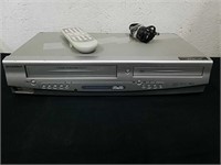 Some vintage Sylvania VCR DVD combo with remote