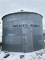 3300 BU Westeel Rosco Bin on Wood