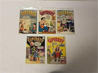 5 Superboy comics. Including: 66, 70, 71, 74, 75
