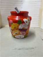 Ransburg Hand Painted Jar- no lid