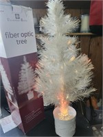 Fiber Optic White Tree, working