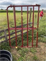 6 ft. red gate