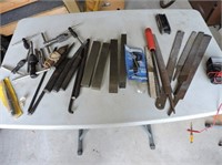 Chisels, Reamers, Files, Bar Stock, Etc