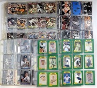 over 200 SPORTS CARDS in SHEETS