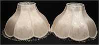 Brocade Bell Shaped Lamp Shades (2)
