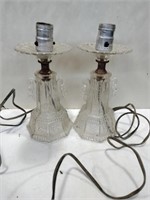 2 vintage matching lights