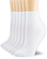 P4348  NevEND Cotton Athletic Ankle Socks 9-11