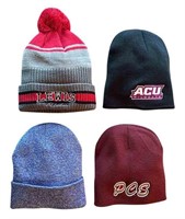 (12)  Sports Team Knitted Winter Hats