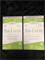 New TruEarth Eco Strip Laundry Detergent x2