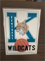 KY Wildcats Daryl M. Benningfield Signed Print