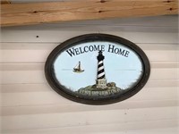 LIGHT HOUSE WELCOME SIGN