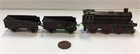 Vintage/antique miniature tin rolling train