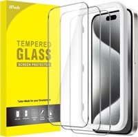 JETECH TEMPERED GLASS SCREEN PROTECTOR FOR I...