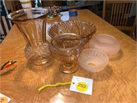 COLLECTION OF VINTAGE GLASS