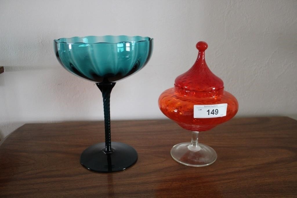 Mid century glass