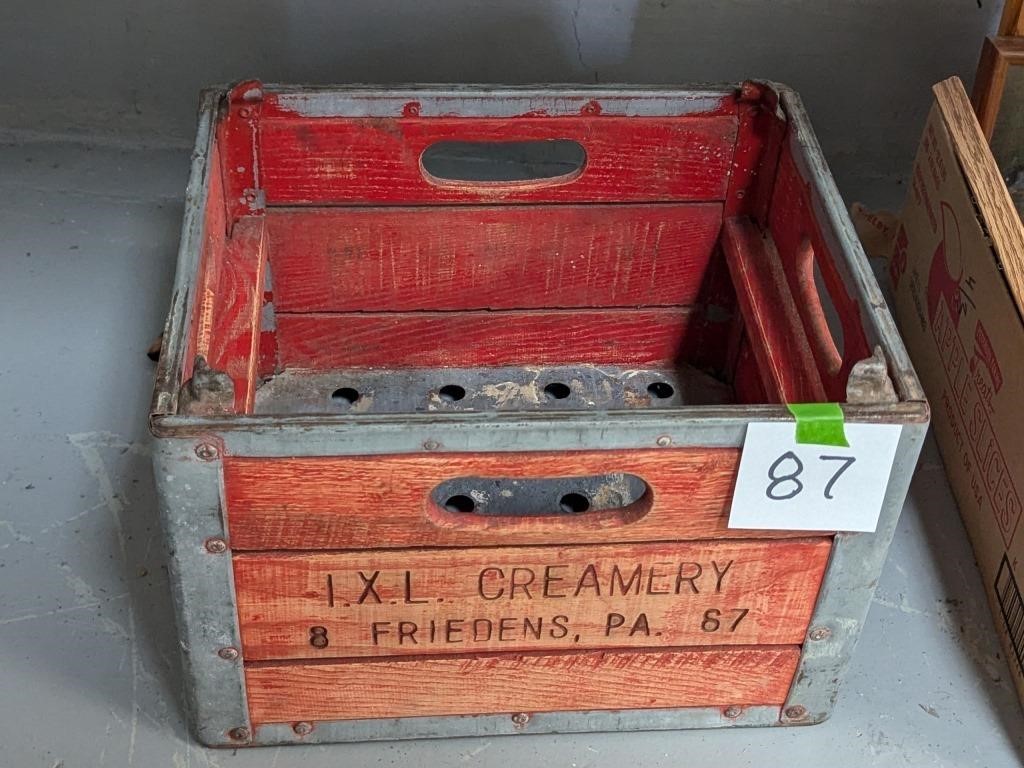 IXL Creamery Milk Crate