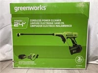 GreenWork Cordless Power Cleaner