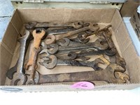 Assorted Open End Wrenches