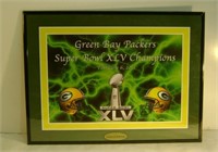Green Bay Plaque Super Bowl Champs