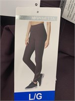 MONDETTA WOMENS LEGGINGS SIZE LARGE