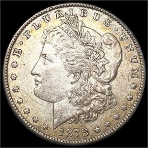 1878 7TF Rev 79 Morgan Silver Dollar NEARLY