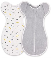 New, size S, Baby Transition Swaddle Sack, 2 Pack