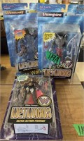 3 Ultra Action Figures. Werewolf, Vampire, Blood