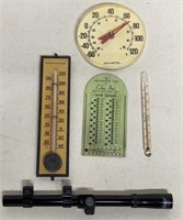 Thermometers & Daisy 4x15 Scope