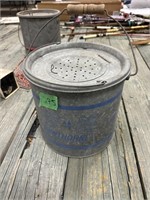 Hawthorne Galv Minnow Bucket