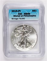 2015-P AMERICAN SILVER EAGLE