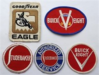 STUDEBAKER, BUICK, GOOD YEAR PATCH LOT