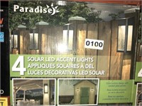 PARADISE 4 SOLAR LED ACCENT LIGHTS