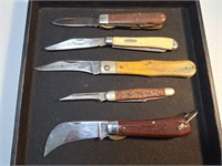 Set of 5 Various Knives