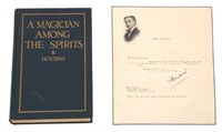 Signed Houdini A Magician Among The Spirits