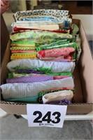 Box of Quilting Material