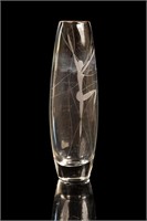 Oblong Glass Ballerina Vase