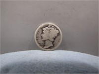 1925 Mercury Silver Dime