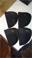 4 Acorn nylon holsters 5"