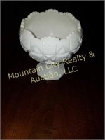 Decorative White Bowl