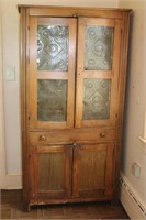 Late 19c - Early 20c Poplar Pie Safe