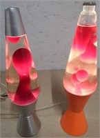 (2) Lava Lamps