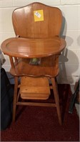 Vintage wooden height chair, great condition