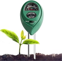 New- Soil Tester 3-in-1 Plant Moisture Meter
