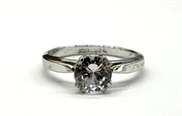 ‘Sterling’ Marked Ring Size 8
(Size as judged by