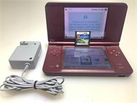 Nintendo DSi XL With Game and Charger - Scratched