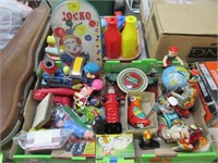 Tray of Assorted Tin Wind Ups Toys ++