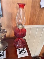 Vintage Red Oil Lamp(DR)